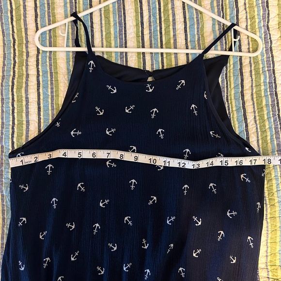Nina Leonard navy anchor sundress - Picture 7 of 8
